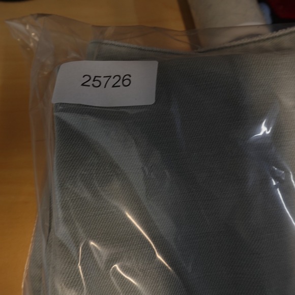 Faherty Pants Women 26 Light Green Softstretch Terry Patch Pocket Wide Leg Ankle - Picture 10 of 10